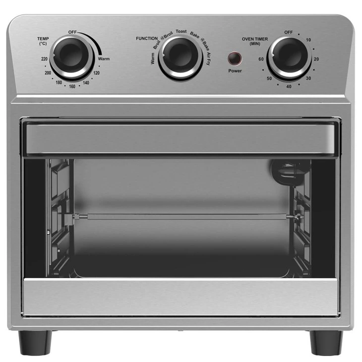 Triple Knob Stainless Steel Air Fryer Oven manufacturers